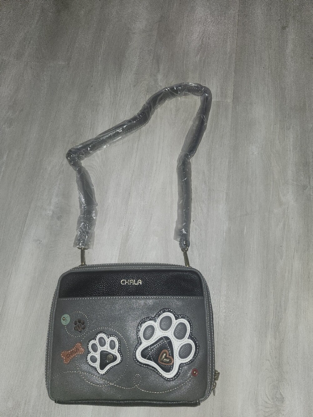 Chala Paw Print Companion Crossbody Bag